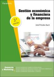 Portada de Gestión económica y financiera de la empresa 3.ª edición 2023