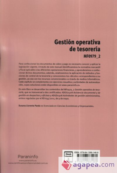 Gestión operativa de tesorería