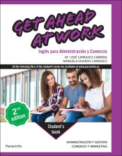 Portada de Get Ahead at Work. Inglés para Administración y Comercio 2.ª edición