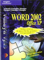 Portada de Guía rápida. Word 2002 Office XP