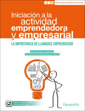 Portada de Iniciación a la actividad emprendedora y empresarial, ESO