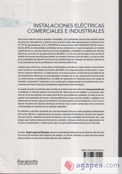 Instalaciones eléctricas comerciales e industriales. Resolución de casos prácticos 7.ª edición