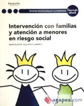 Portada de Intervenci&oacute;n con familias yatenci&oacute;n a menores en riesgo social