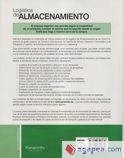 Logística de almacenamiento 2.ª edición