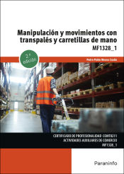 Portada de Manipulación y movimientos con transpalés y carretillas de mano