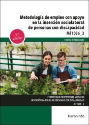 Portada de Metodología de empleo con apoyo en la inserción sociolaboral de personas con discapacidad