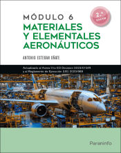 Portada de Módulo 6. Materiales y elementales aeronáuticos 2.ª edición