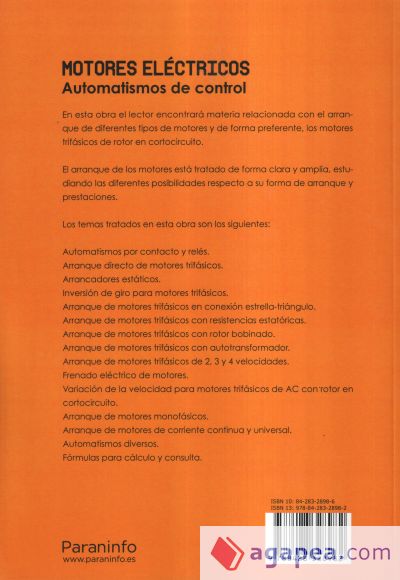 Motores eléctricos. Automatismos de control