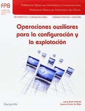 Portada de Operaciones Auxiliares para la configuración y la explotación. FP Básica