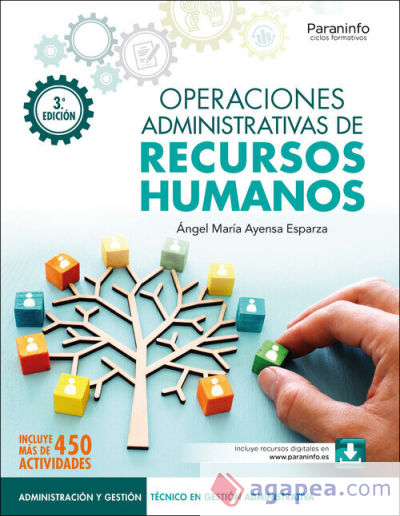 Operaciones administrativas de recursos humanos 3.ª edición