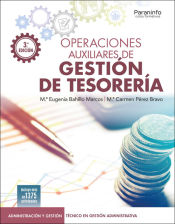 Portada de Operaciones auxiliares de gestión de tesorería 3.ª edición 2024