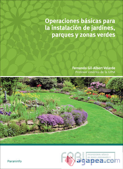 Operaciones básicas en instalación de jardines, parques y zonas verdes