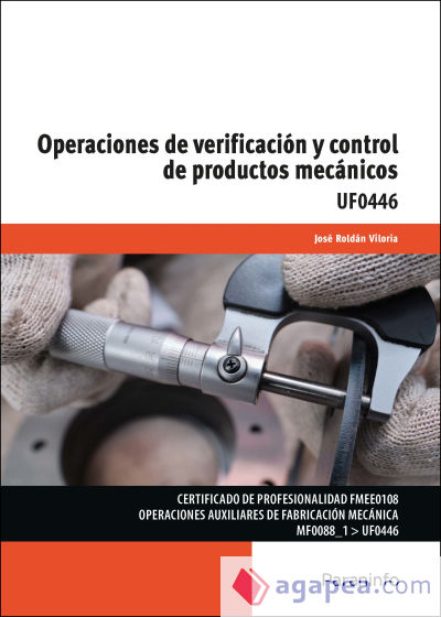 Operaciones de verificación y control de productos mecánicos