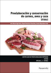 Portada de Preelaboración y conservación de carnes, aves y caza