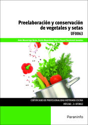Portada de Preelaboración y conservación de vegetales y setas. Certificados de profesionalidad. Cocina