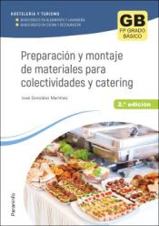 Portada de Preparación y montaje de materiales para colectividades y catering 2.ª ed. 2023