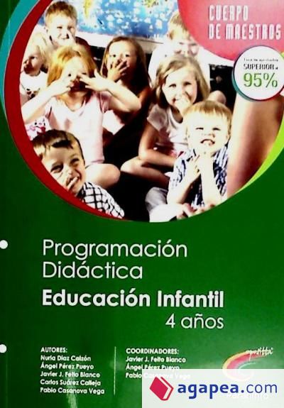 Programación didáctica y unidad didáctica para el 2º ciclo de Educación Infantil, 4 años