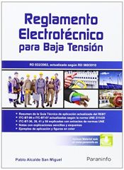 Portada de Reglamento electrotécnico para baja tensión