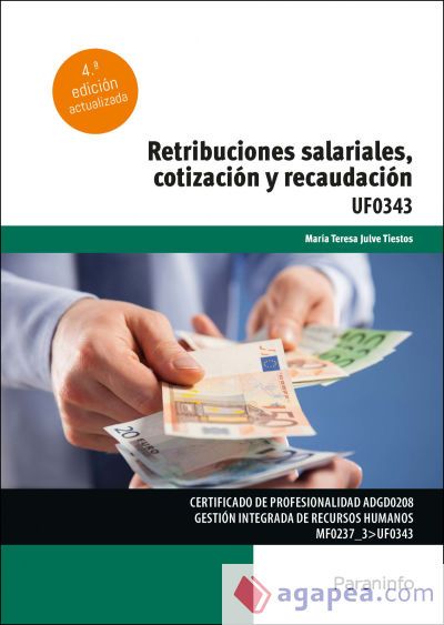 Retribuciones salariales, cotizaci&oacute;n y recaudaci&oacute;n