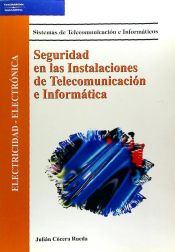 Portada de Seguridad en las instalaciones de telecomunicación e informática