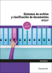 Portada de Sistemas de archivo y clasificación de documentos