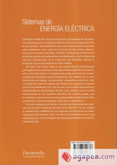 Sistemas de energ&iacute;a el&eacute;ctrica