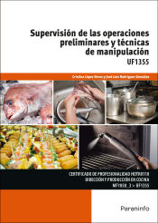 Portada de Supervisión de las operaciones preliminares y técnicas de manipulación