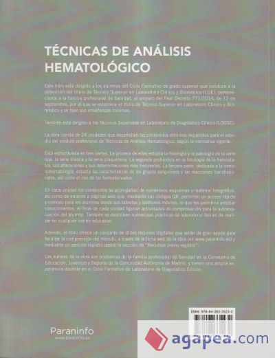 Técnicas de análisis hematológicos