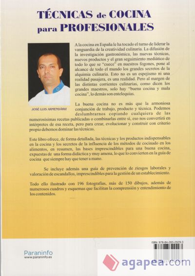 T&eacute;cnicas de cocina para profesionales