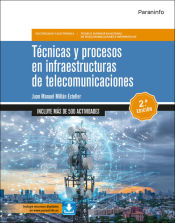 Portada de Técnicas y procesos en infraestructuras de telecomunicaciones 2.ª edición