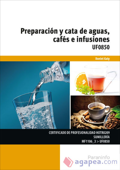 UF0850 Preparación y catas de aguas cafés e infusiones