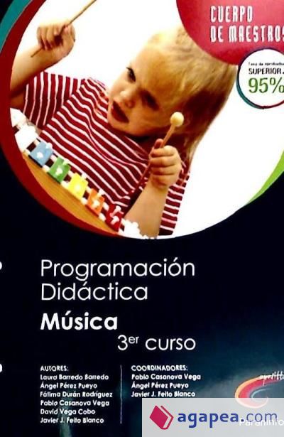 Cuerpo de maestros, especialidad Música. Programación didáctica para 2º Ciclo, 3º Primaria