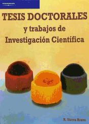 Portada de Tesis doctorales y trabajos de investigación científica