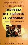 Portada de Historia del crédito del consumo: Doctrinas y prácticas
