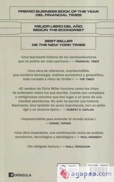 LA GUERRA DE LOS CHIPS - CHRIS MILLER - 9788411001984