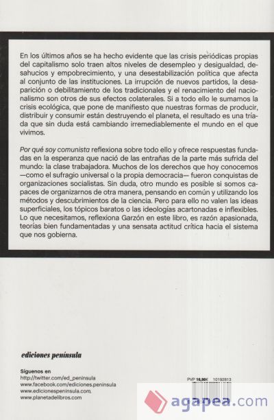 Por qu&eacute; soy comunista