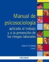Manual De Psicosociolog&iacute;a Aplicada Al Trabajo Y A La Prevenci&oacute;n De Los Riesgos Laborales