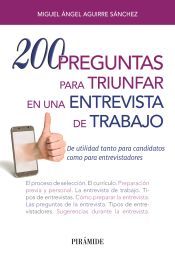 Portada de 200 preguntas para triunfar en una entrevista de trabajo (Ebook)