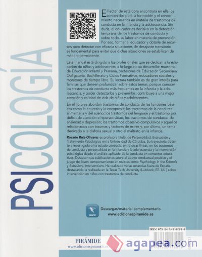 Detección y prevención de trastornos de conducta en la infancia y la adolescencia