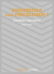 Portada de Estadística para psicólogos I