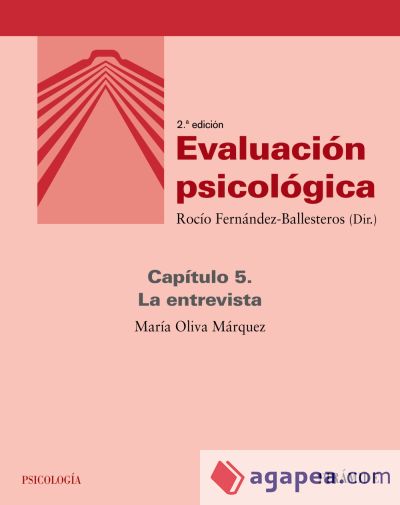 Evaluación psicológica (Capítulo 5): 5. La entrevista