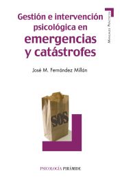 Portada de Gestión e intervención psicológica en emergencias y catástrofes (Ebook)