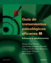 Portada de Guía de tratamientos psicológicos eficaces III (Ebook)