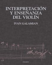 Portada de Interpretación y enseñanza del violín