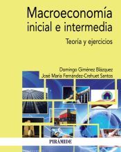 Portada de Macroeconom&iacute;a inicial e intermedia