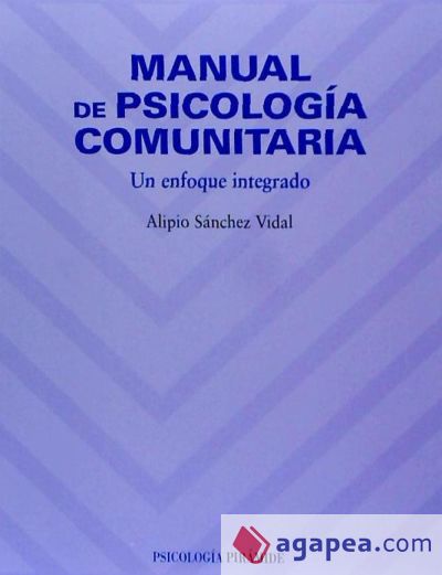 Manual de psicología comunitaria