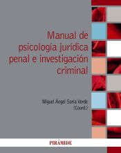 Portada de Manual de psicología jurídica penal e investigación criminal