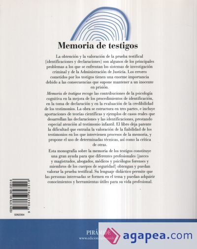 Memoria de testigos