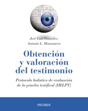 Portada de Obtención y valoración del testimonio (Ebook)