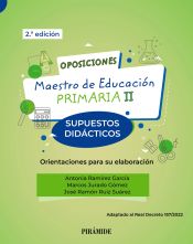 Portada de Oposiciones. Maestro de Educación Primaria II